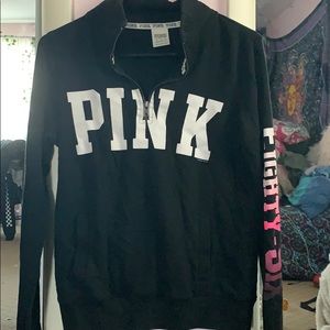 Victoria Secret PINK quarter zip hoodie